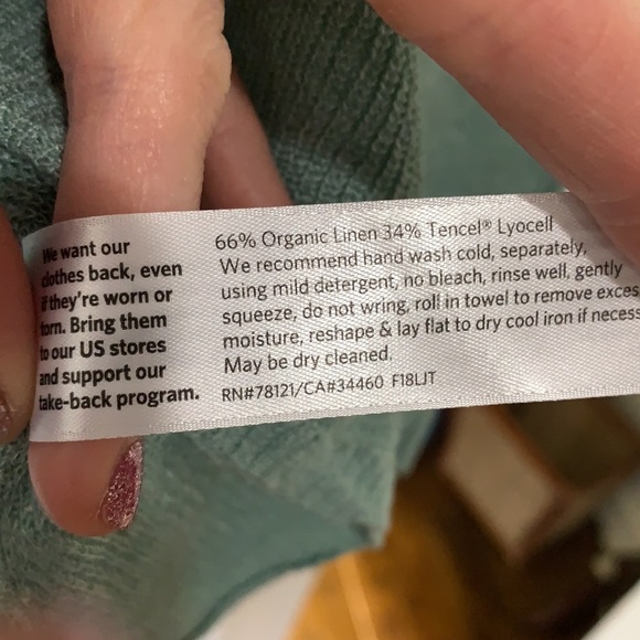 Eileen fisher loose knit sweater size medium - Picture 5 of 5